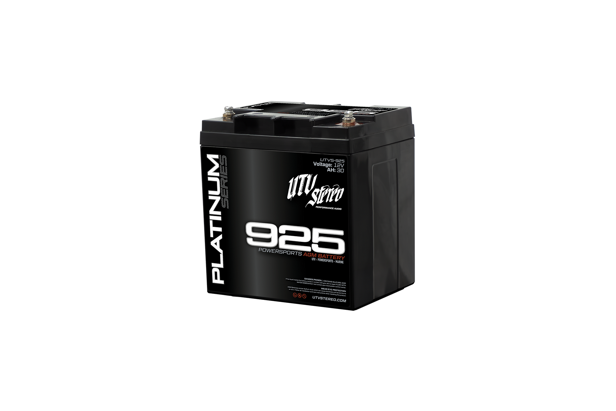 Photo of UTV Stereo - Platinum Series AGM 925 Battery | UTVS-925 by UTV Stereo - Premium Powersports AGM Battery for UTVs / Side by Sides