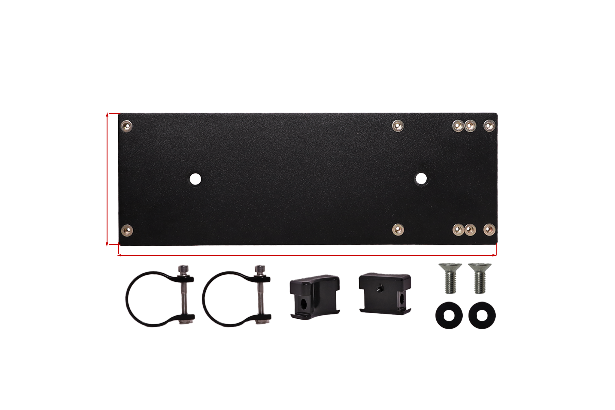 Photo of Universal Amplifier Mount w/ Clamps | UTVS-AMPMT-UNIV by UTV Stereo - Premium Universal Amp Mount for UTVs / Side by Sides