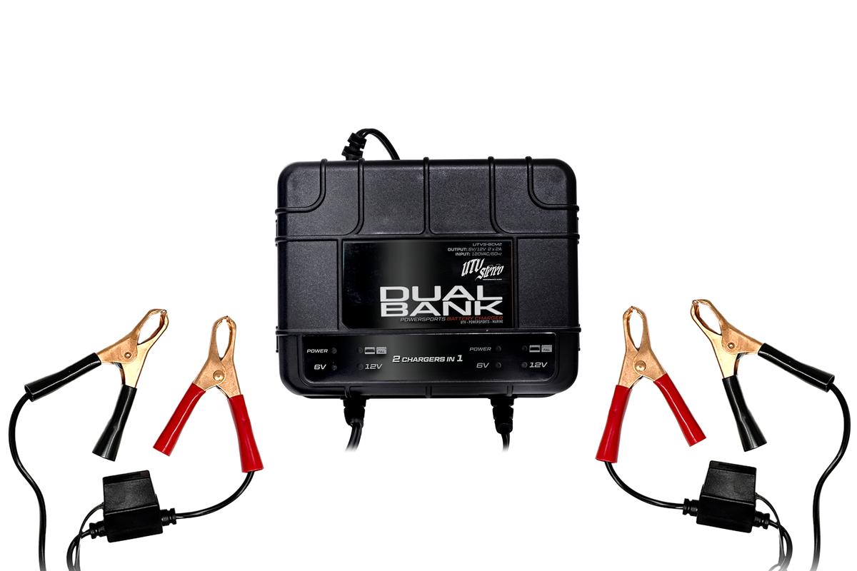 Dual-Bank Battery Charger/Maintainer | UTVS-BCM2