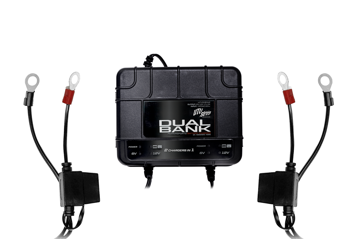 Dual-Bank Battery Charger/Maintainer | UTVS-BCM2