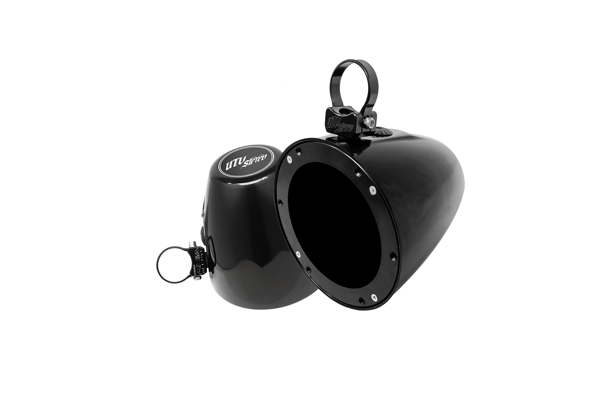 Photo of 6.5" Cage Mount Pods - Unloaded (Pair) | UTVS-CP65 by UTV Stereo - Premium 6.5in Powersports Speaker Enclosures for UTVs / Side by Sides