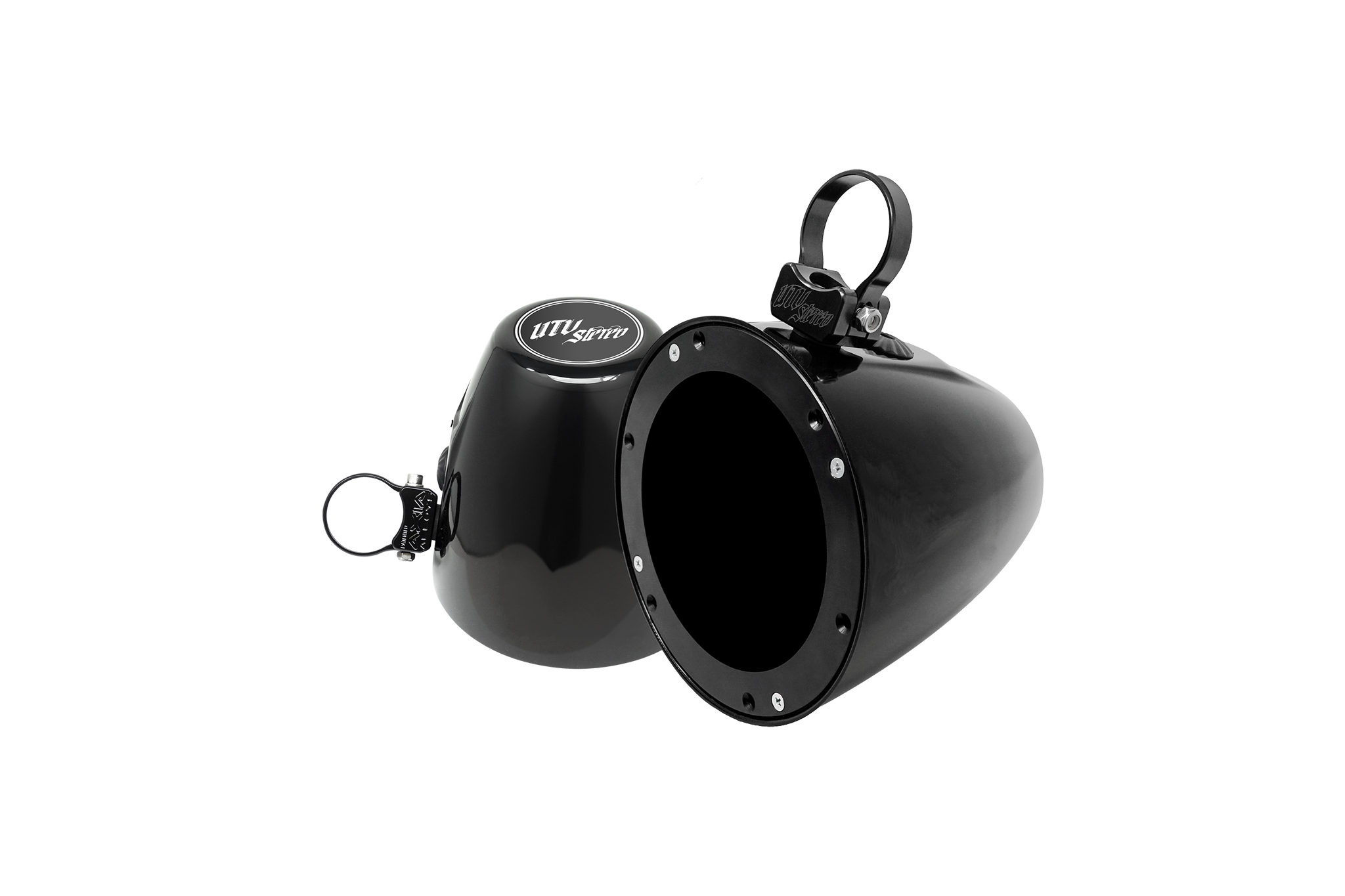 Photo of 6.5" Cage Mount Pods - Unloaded (Pair) | UTVS-CP65 by UTV Stereo - Premium 6.5in Powersports Speaker Enclosures for UTVs / Side by Sides