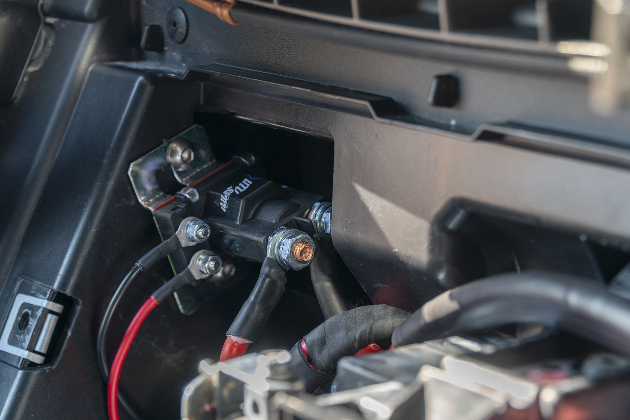 Photo of Can-Am® Defender 2nd Battery Kit | UTVS-DEF-2BATT-KIT by UTV Stereo - Premium Defender 2nd Battery Kit for UTVs / Side by Sides