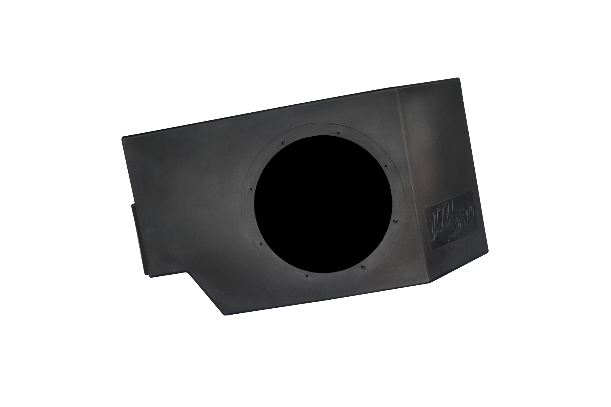 Photo of Can-Am® Defender Vented 10" Driver Subwoofer Enclosure Unloaded | UTVS-DEF-VENC-DRIVER by UTV Stereo - Premium Can-Am Defender Subwoofer Enclosure for UTVs / Side by Sides