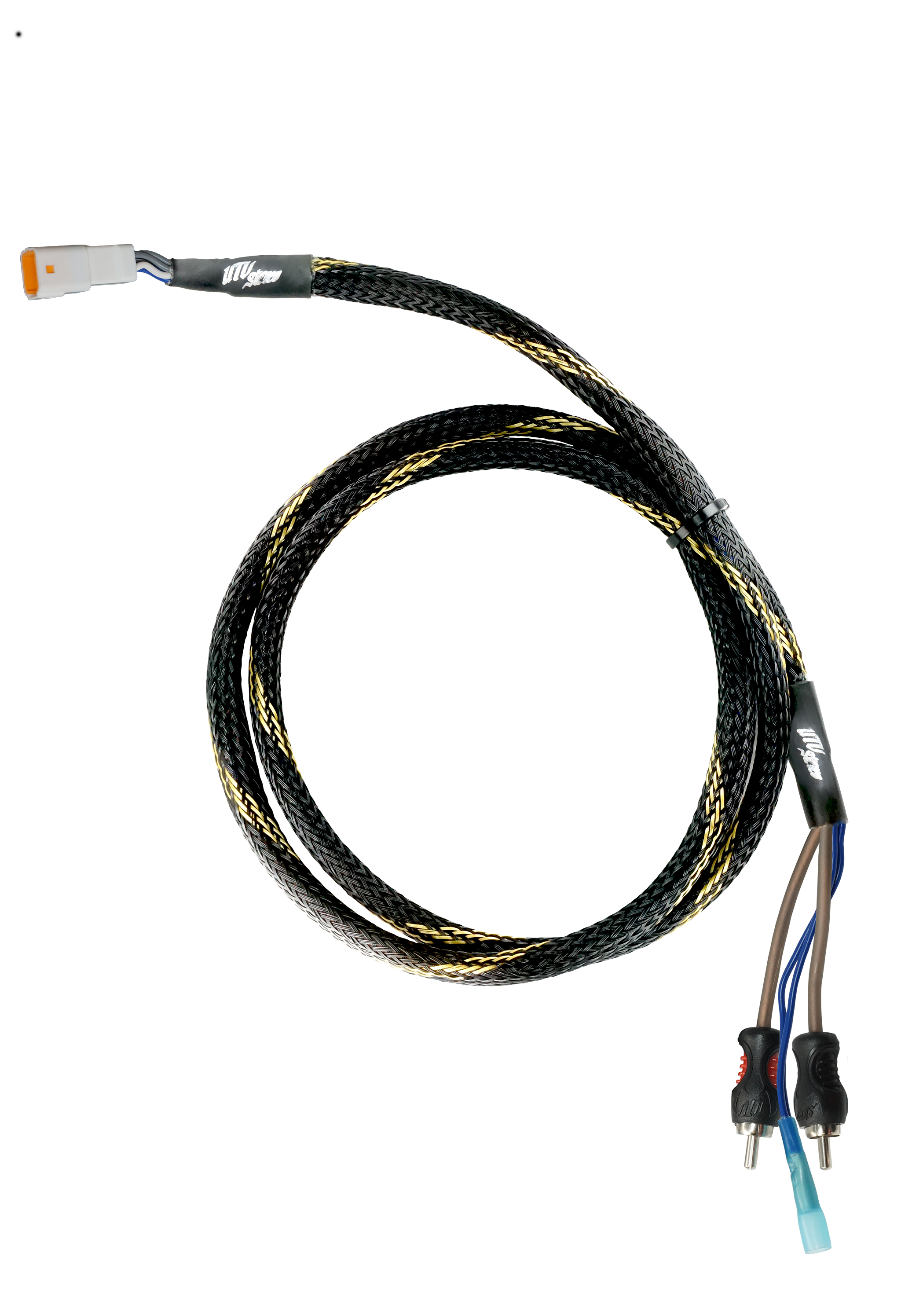 Photo of 20' RCA Harness | UTVS-HRN-RCA-20 by UTV Stereo - Premium Wire Harness for UTVs / Side by Sides