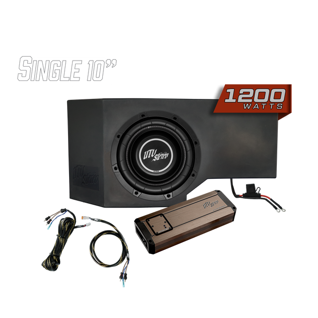 Photo of Can-Am® Defender 1200W Single Passenger Side 10" Subwoofer Kit | UTVS-DEF-SUB-1200-PASS by UTV Stereo - Premium Can-Am Defender Subwoofer Enclosure for UTVs / Side by Sides