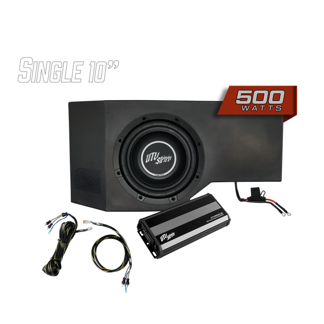 Photo of Can-Am® Defender 500W Single Passenger Side 10" Subwoofer Kit | UTVS-DEF-SUB-500-PASS by UTV Stereo - Premium Can-Am Defender Subwoofer Enclosure for UTVs / Side by Sides