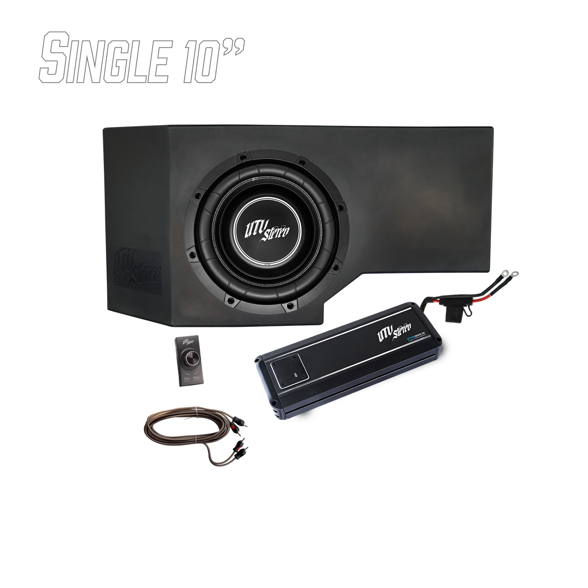 Can-Am® Defender HD11 1000W Single 10" Subwoofer Kit | UTVS-DEF2-1000-1-GO