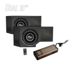 Can-Am® Defender HD11 1200W Dual 10" Subwoofer Kit | UTVS-DEF2-1200-2-GO