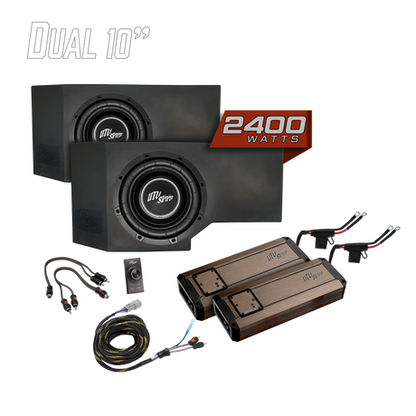 Can-Am Defender HD11 2400W Dual Subwoofer Kit