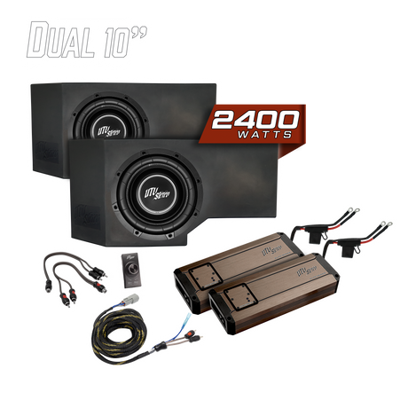Can-Am Defender HD11 2400W Dual Subwoofer Kit