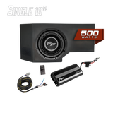 Can-Am® Defender HD11 500W Single 10" Subwoofer Kit | UTVS-DEF2-500-1-GO