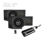 UTV Stereo Can-Am Defender HD11 500W Dual 10-Inch Subwoofer Kit