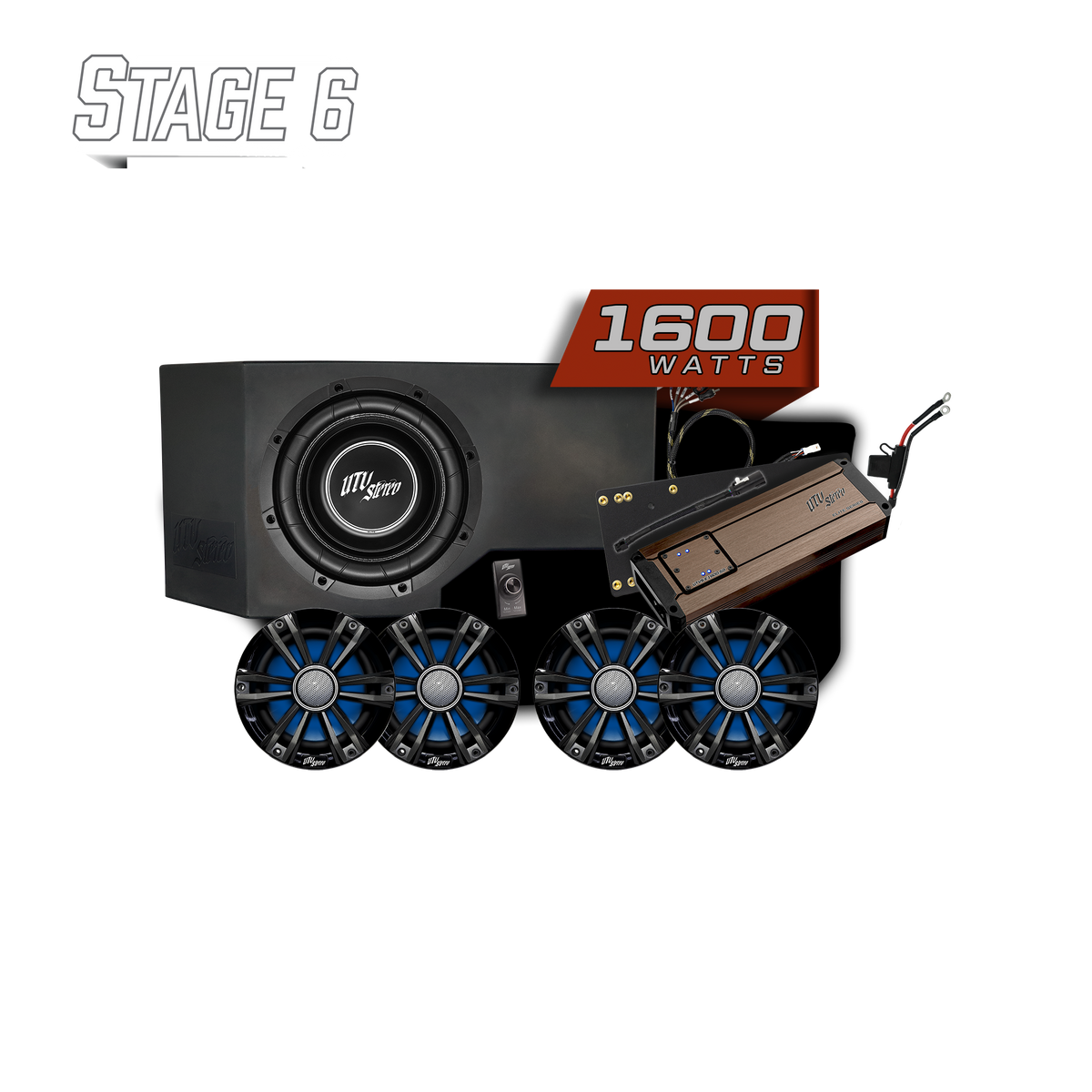 Can-Am® Defender HD11 BRP GO! Stage 6 Stereo Kit | UTVS-DEF2-S6-GO