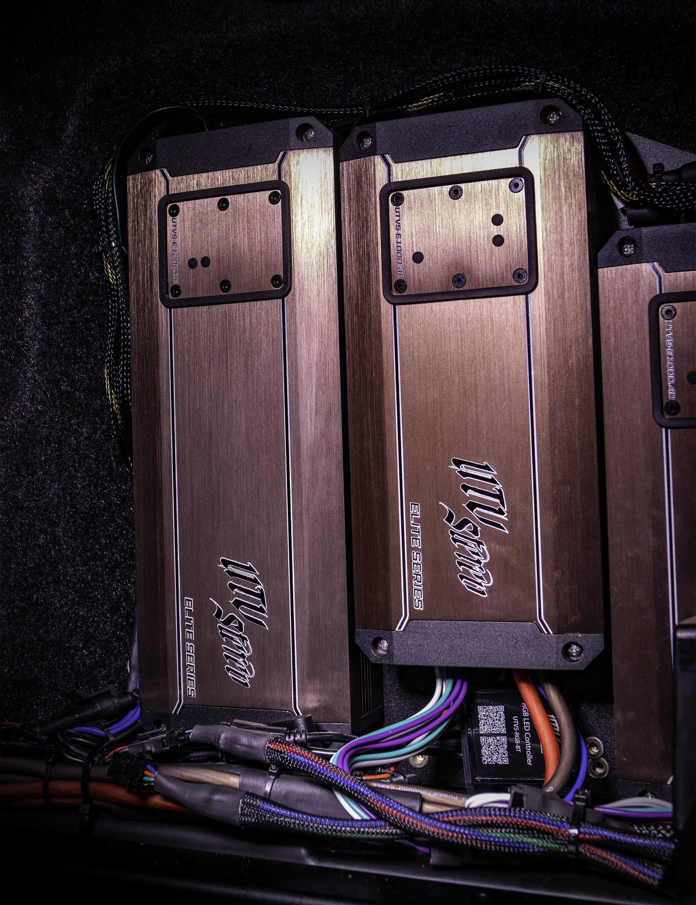 Photo of Elite Series 1000W 4-Channel Amplifier | UTVS-E1000.4D by UTV Stereo - Premium Marine Amplifier for UTVs / Side by Sides