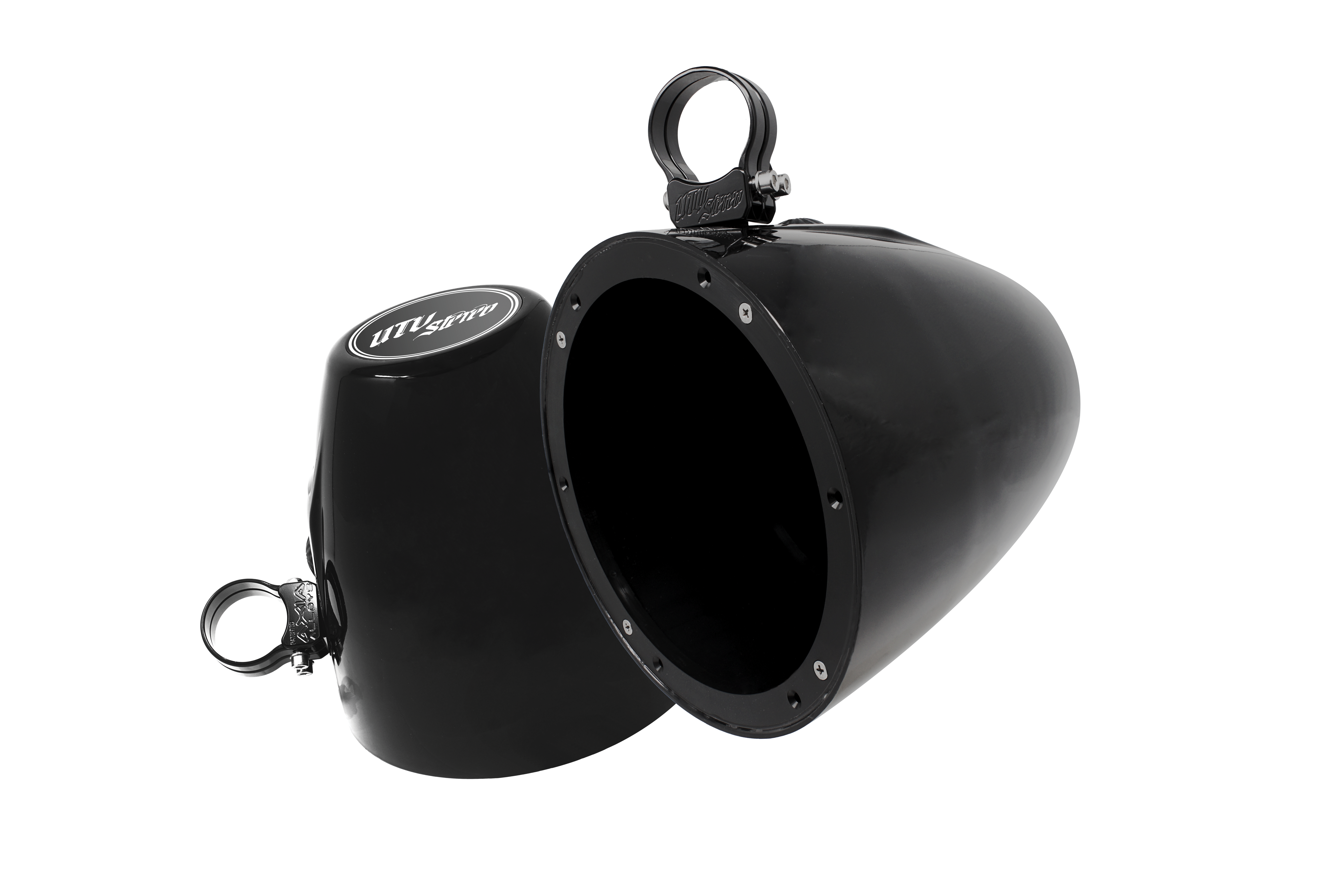 Photo of 8" Cage Mount Pods - Unloaded (Pair) | UTVS-ECP8 by UTV Stereo - Premium 8in Powersports Speaker Enclosures for UTVs / Side by Sides