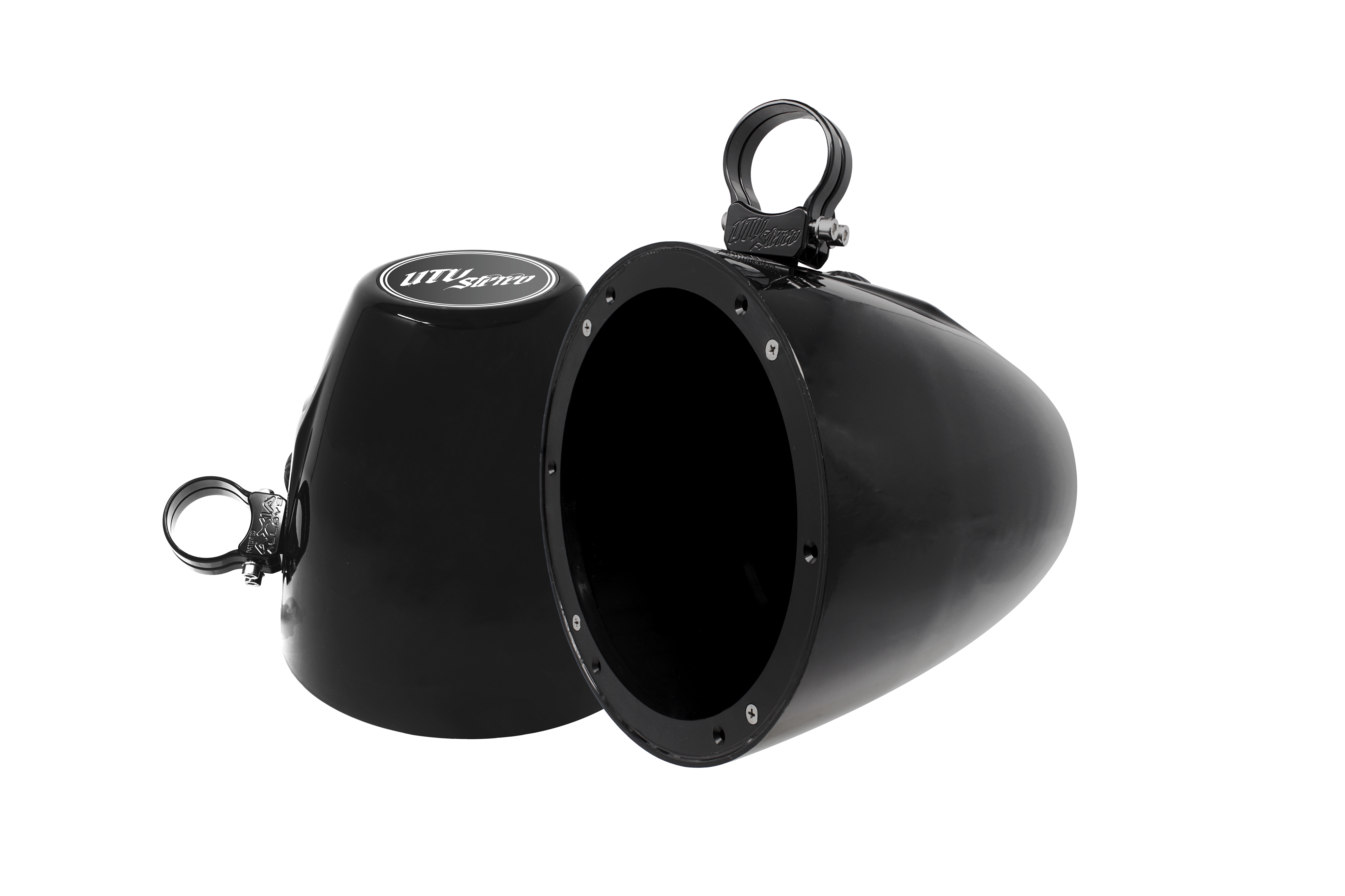 Photo of 8" Cage Mount Pods - Unloaded (Pair) | UTVS-ECP8 by UTV Stereo - Premium 8in Powersports Speaker Enclosures for UTVs / Side by Sides