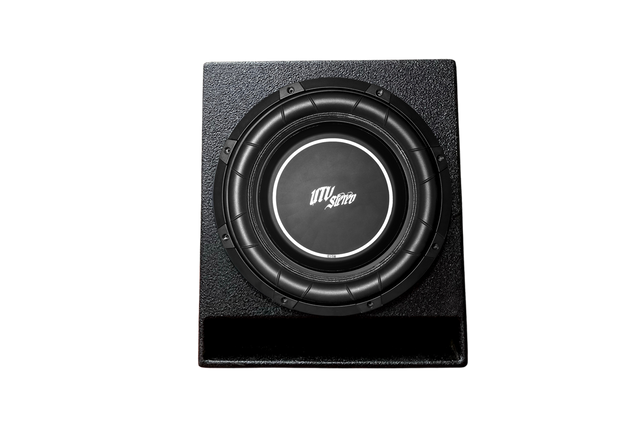 Photo of Vented 15" Seat Replacement Enclosure & UTVS 15" Elite Series Subwoofer | UTVS-VENC-F15E2 by UTV Stereo - Premium 15" Rear Seat Subwoofer for UTVs / Side by Sides