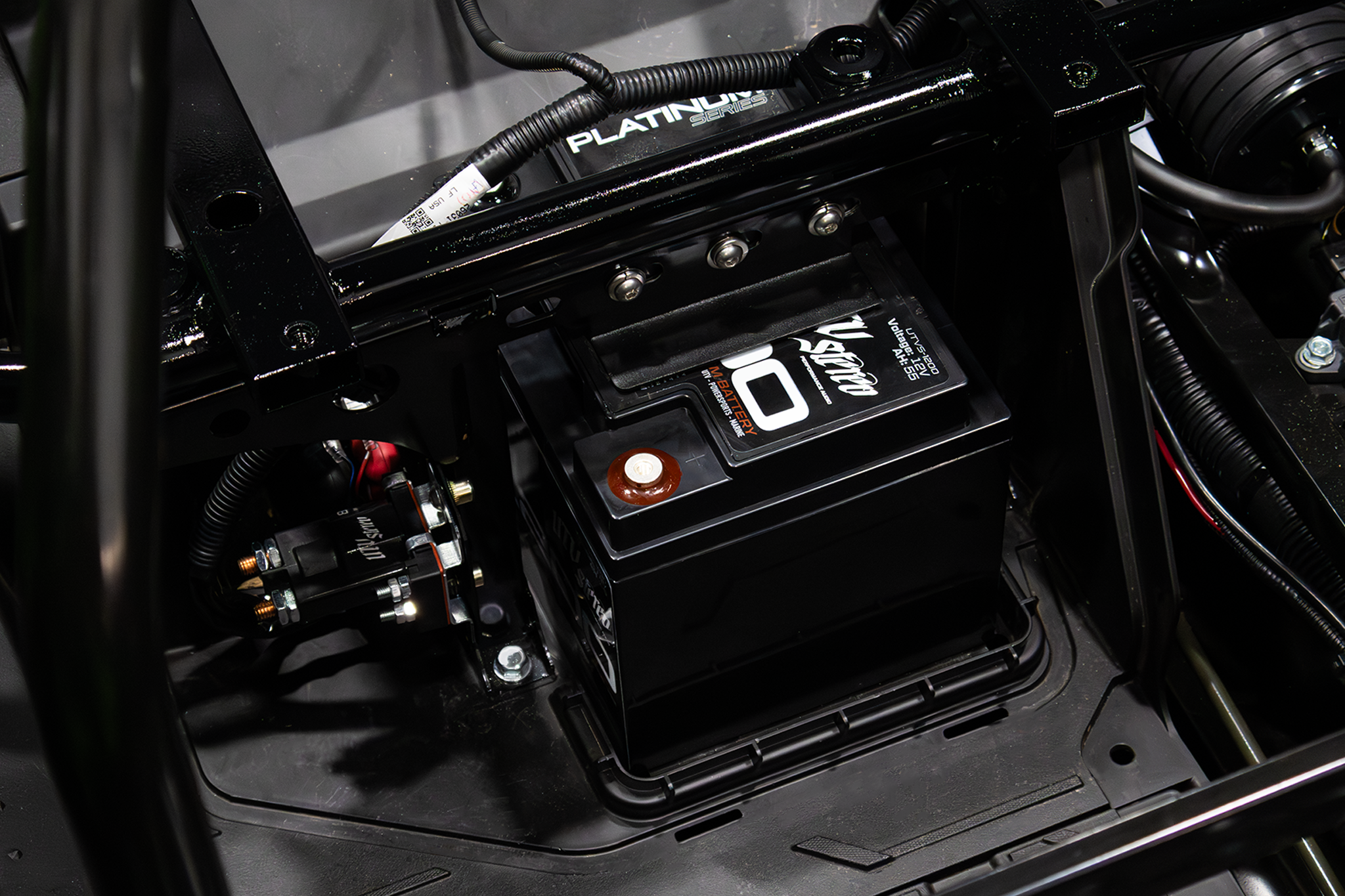 Photo of Kawasaki Teryx H2 2nd Battery Kit | UTVS-H2-2BATT-KIT by UTV Stereo - Premium for UTVs / Side by Sides