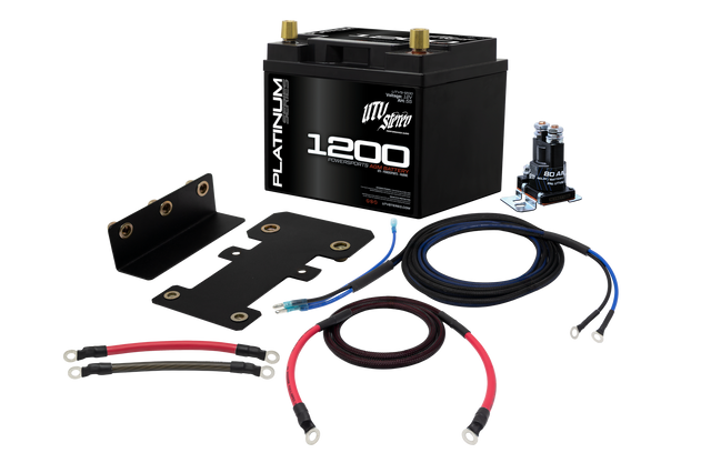 Photo of Kawasaki Teryx H2 2nd Battery Kit | UTVS-H2-2BATT-KIT by UTV Stereo - Premium for UTVs / Side by Sides