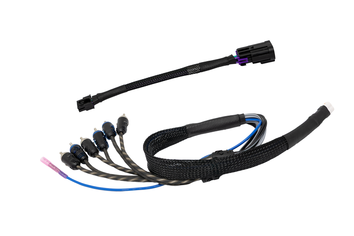 Kawasaki® Teryx H2 Garmin Tread® RCA Output Kit - 6 CH w/ Remote | UTVS-H2-GRM-RCA-OUT-KIT