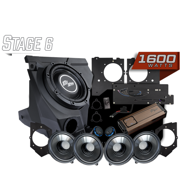 Photo of KAWASAKI® TERYX H2 GARMIN TREAD® Signature Stage 6 Stereo Kit | UTVS-H2-GRM-S6 by UTV Stereo - Premium for UTVs / Side by Sides