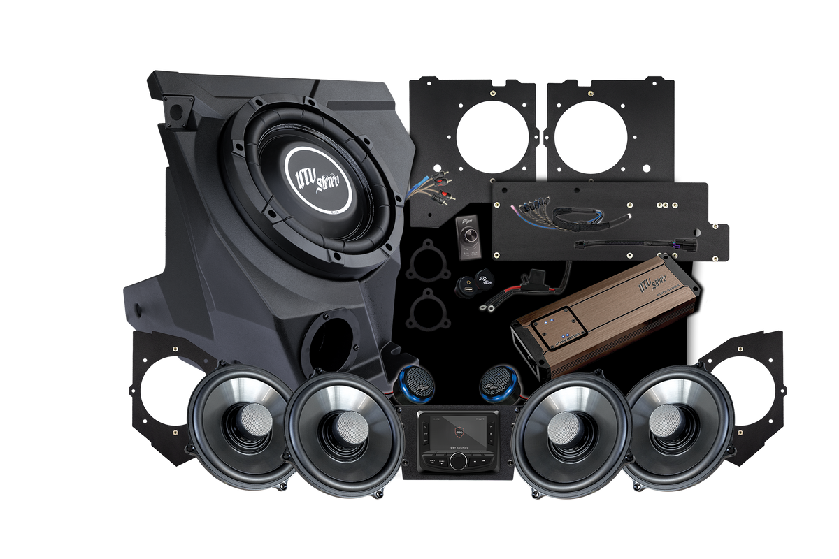 Kawasaki Teryx H2 Elite Stage 6 Stereo Kit (Non-Garmin Tread) | UTVS-H2-S6