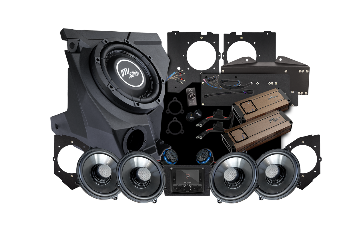 Kawasaki Teryx H2 Elite Stage 7 Stereo Kit (Non-Garmin Tread) | UTVS-H2-S7