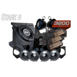 UTV Stereo Kawasaki Teryx H2 Garmin Tread Elite Stage 8 stereo kit