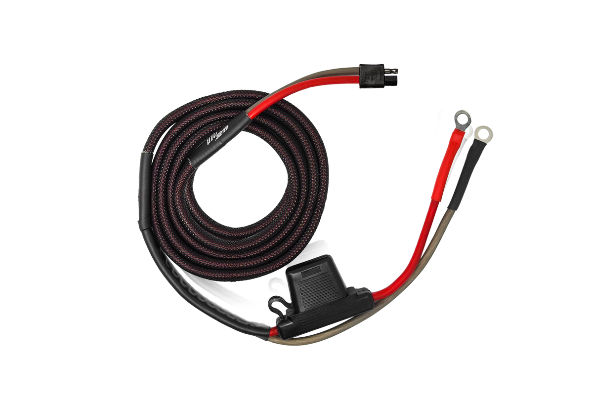UTV Stereo 147" 80A Fused Amplifier Power Harness