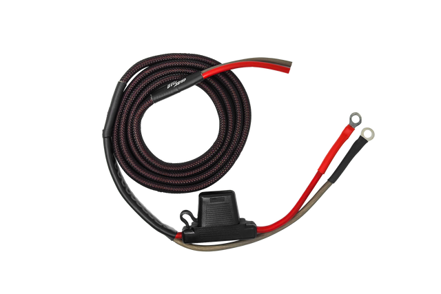 Photo of 86" Power Harness for Amplifier Installation - 80Amp Fused | UTVS-HRN-AMP-PWR-86 by UTV Stereo - Premium Amp Harness For Can-Am X3 and RZR Pro Series for UTVs / Side by Sides