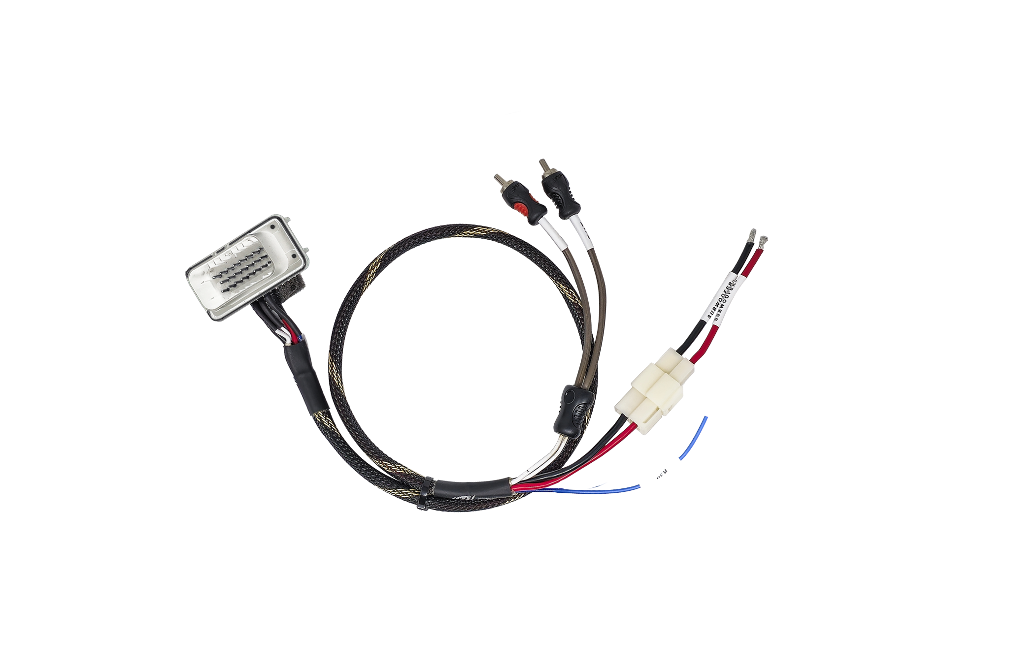 Photo of Polaris® Xpedition Sub Output Harness | UTVS-JBL-RC-SUB-OUT by UTV Stereo - Premium JBL Harness for UTVs / Side by Sides