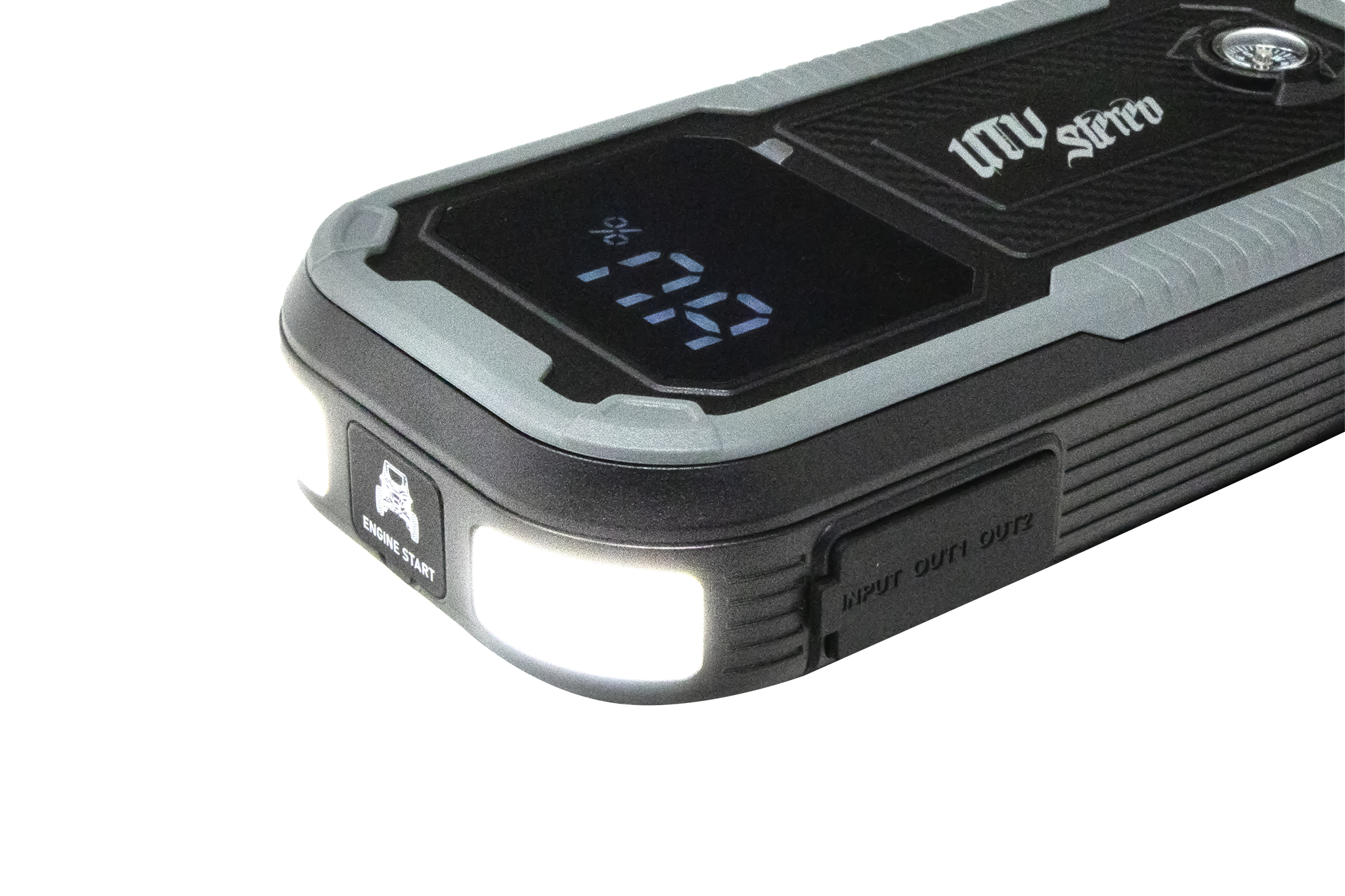 Photo of Battery Jump Starter - 12V Power Pack | UTVS-JMP-STRT by UTV Stereo - Premium Battery Accessories for UTVs / Side by Sides