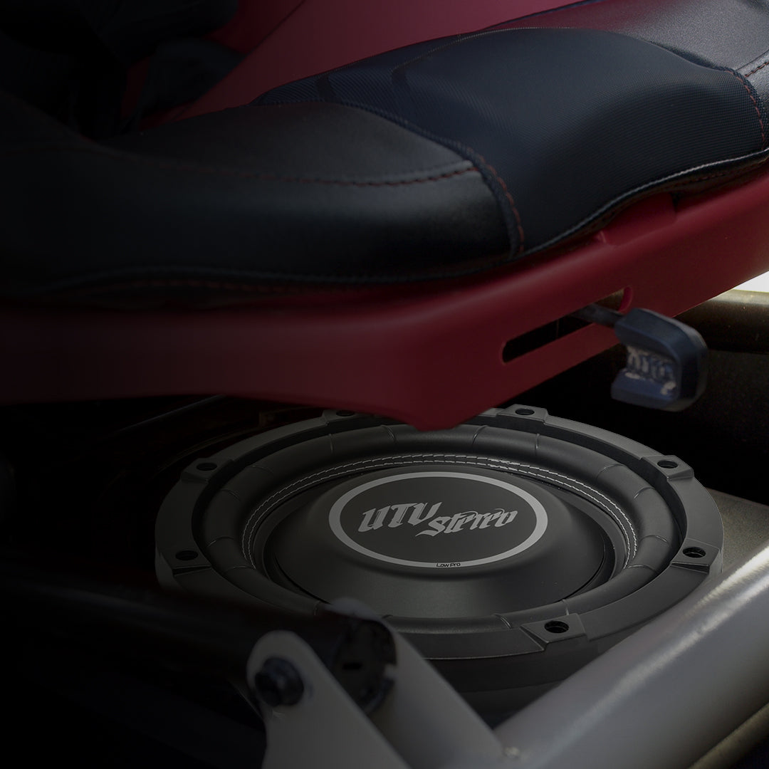 Photo of Signature Series 10" Low-Profile Subwoofer | UTVS-S10LP by UTV Stereo - Premium Powersports Subwoofer for UTVs / Side by Sides