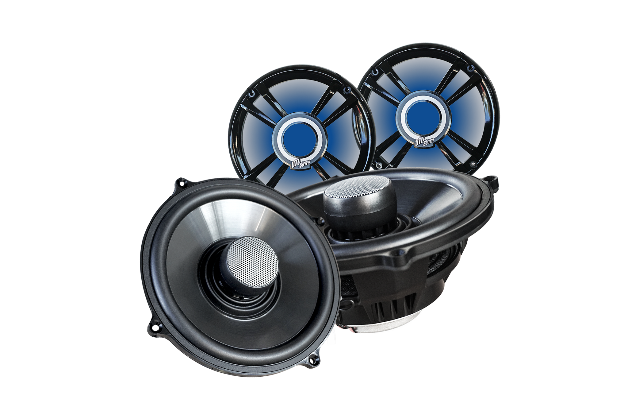 Photo of Pro Series 6.5" Speakers (Pair) | UTVS-P654 MAV-R by UTV Stereo - Premium Low-Profile Speakers for UTVs / Side by Sides