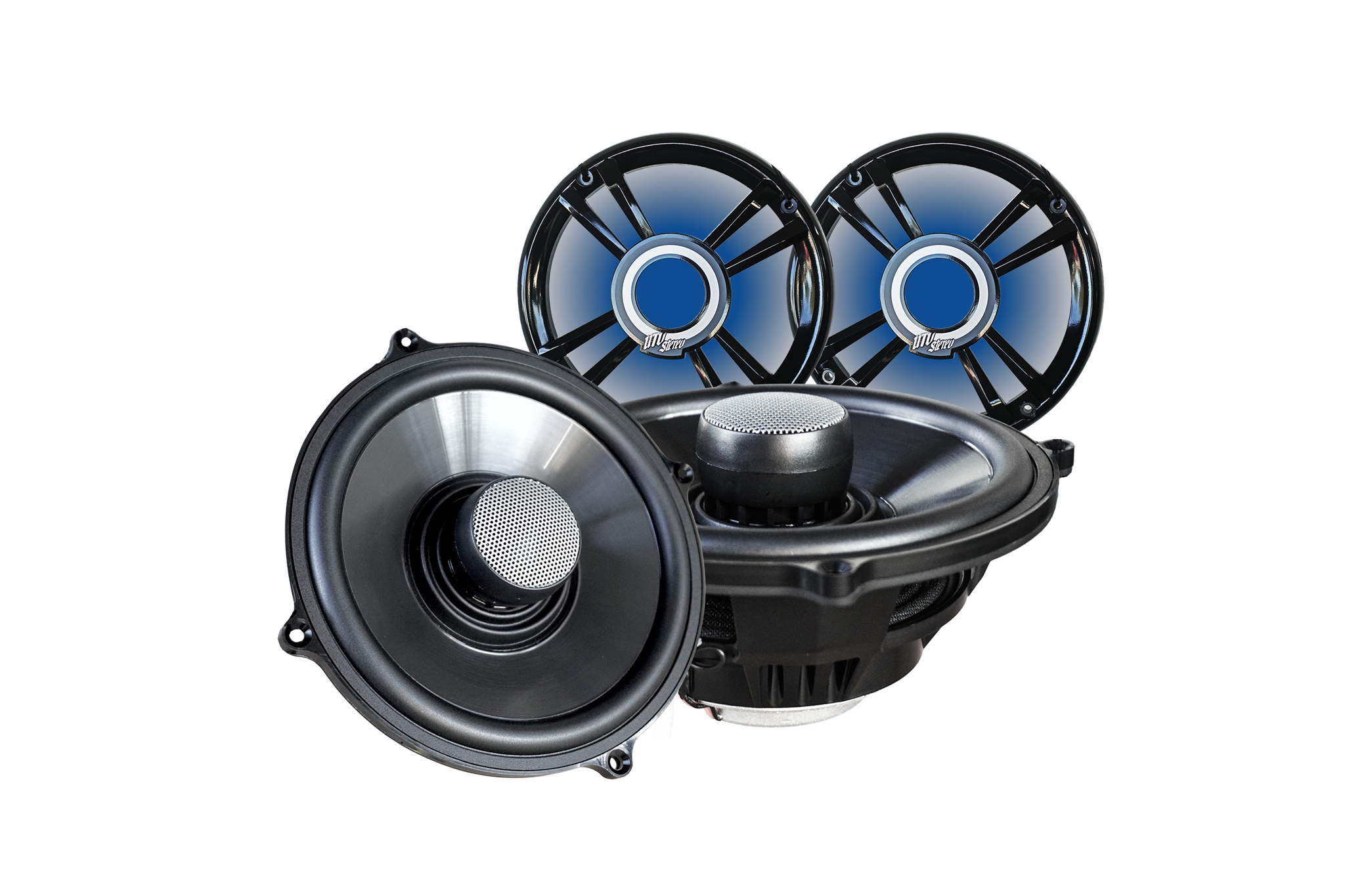 Photo of Pro Series 6.5" Speakers (Pair) | UTVS-P654 by UTV Stereo - Premium Low-Profile Speakers for UTVs / Side by Sides