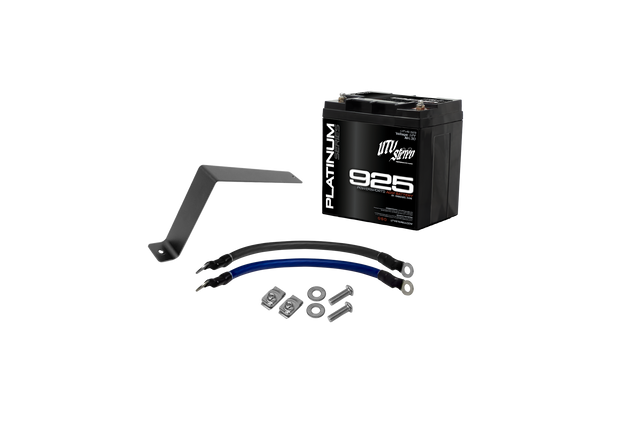 Photo of RZR® Pro Series 2nd Battery Kit (2-Seat Models) | UTVS-PRO-2BATT-KIT-2 by UTV Stereo - Premium Powersports AGM Battery for UTVs / Side by Sides
