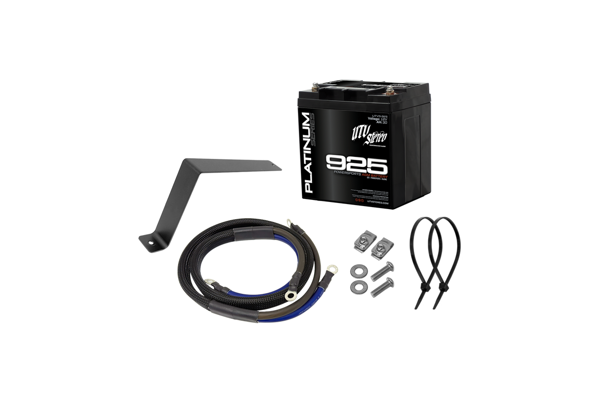 Photo of RZR® Pro Series 2nd Battery Kit (4-Seat Models) | UTVS-PRO-2BATT-KIT-4 by UTV Stereo - Premium for UTVs / Side by Sides