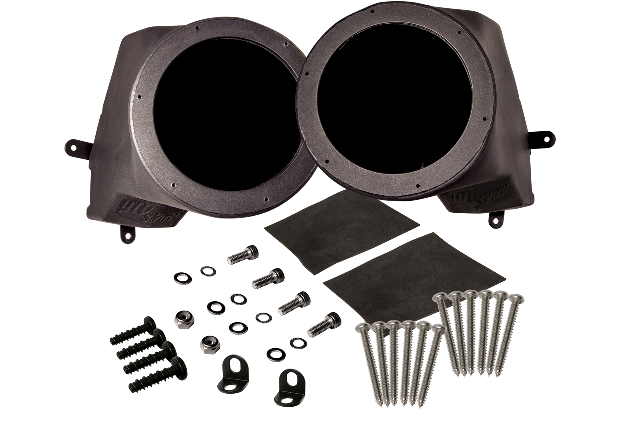Photo of RZR® Pro Series 6.5" Dash Panel Speaker Enclosures (Pair) | UTVS-PRO-DP65 by UTV Stereo - Premium 2023 Polaris RZR 6.5" Dash Speaker Pod Enclosures for UTVs / Side by Sides