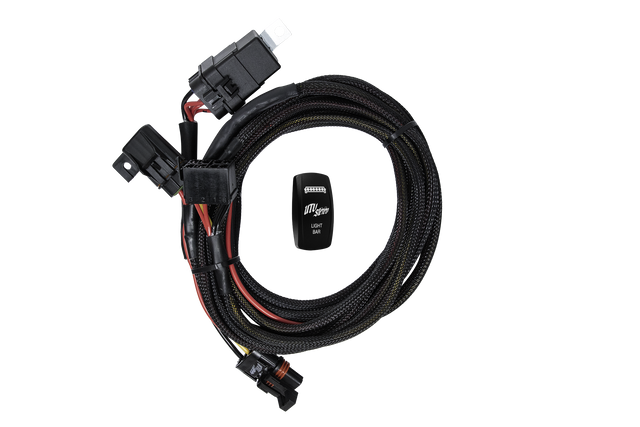 Photo of RZR® Pro Series High Current Harness + Rocker Switch & Pulse Bar Plug | UTVS-PRO-HRN-HC-RKR by UTV Stereo - Premium Wire Harness for UTVs / Side by Sides