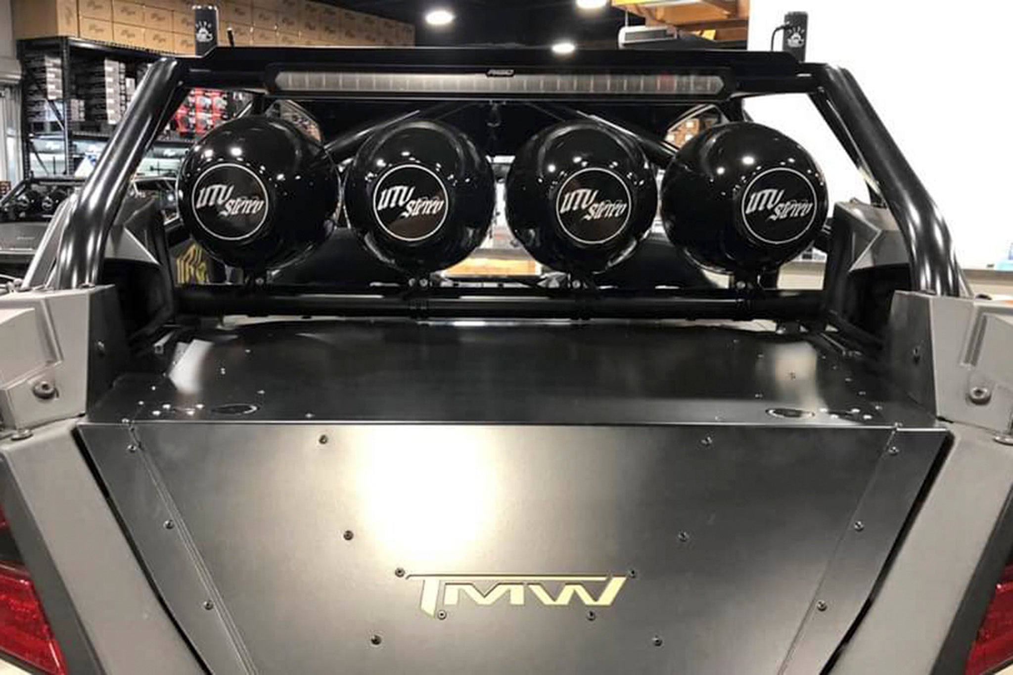 Photo of RZR® Pro Series Rear Speaker Bar | UTVS-PRO-SPK-BAR by UTV Stereo - Premium Speaker Mounting Bar for UTVs / Side by Sides