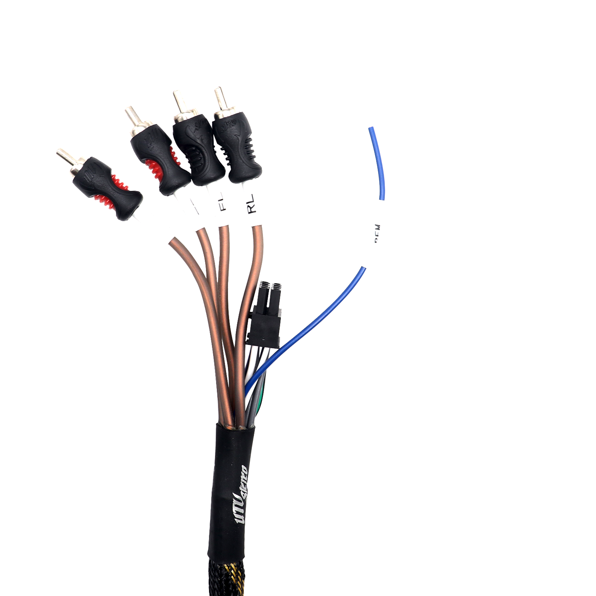 Photo of RZR® Pro Series Ride Command Front & Rear RCA Output + Speaker Wire & Remote | UTVS-PRO-RC-RCA-OUT by UTV Stereo - Premium for UTVs / Side by Sides