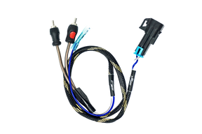 UTV Stereo Polaris Ranger 1500 Ride Command subwoofer RCA output harness
