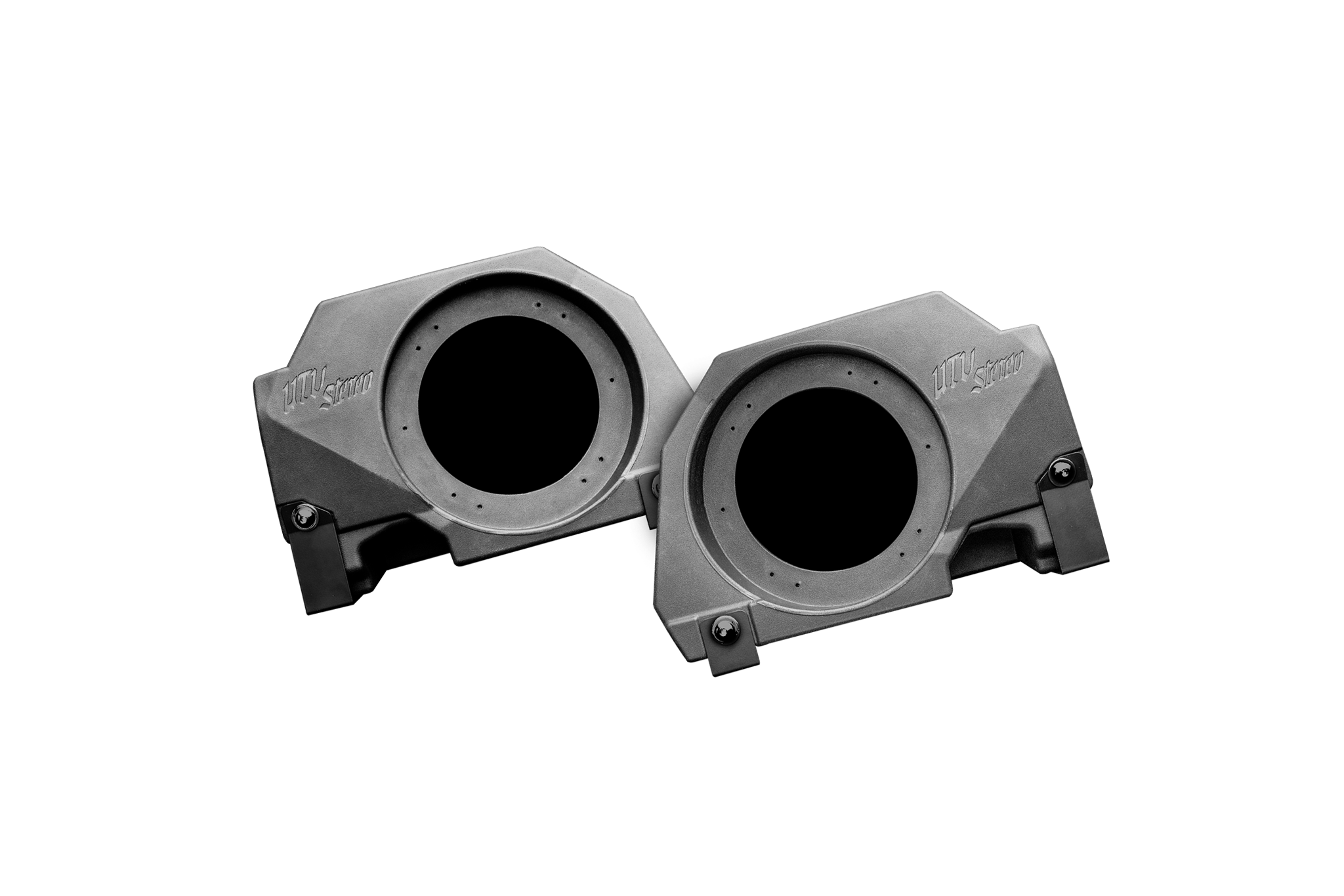 Photo of RZR® Pro Series 6.5" Rear Seat Speaker Pods V3 - Unloaded | UTVS-PRO-RP65 by UTV Stereo - Premium 2023-2025 Polaris RZR 6.5" Speaker Enclosures for UTVs / Side by Sides