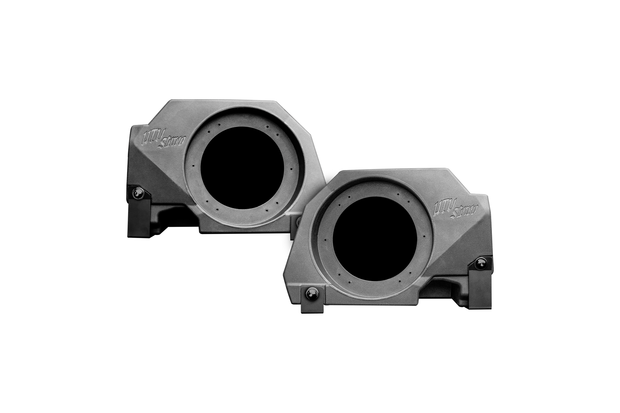 Photo of RZR® Pro Series 6.5" Rear Seat Speaker Pods V3 - Unloaded | UTVS-PRO-RP65 by UTV Stereo - Premium 2023-2025 Polaris RZR 6.5" Speaker Enclosures for UTVs / Side by Sides