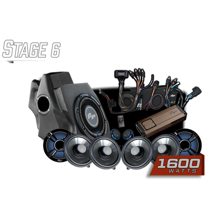 UTV Stereo 2020-2024 RZR Pro Ride Command Stage 6 stereo kit