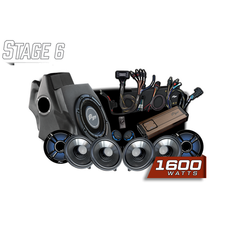 UTV Stereo 2020-2024 RZR Pro Ride Command Stage 6 stereo kit