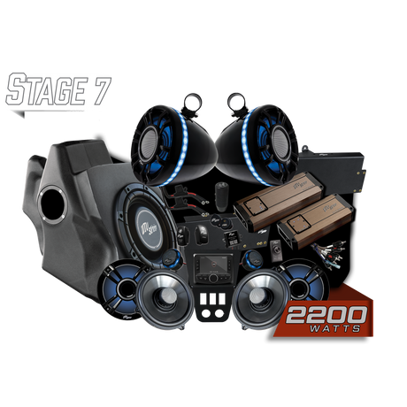 UTV Stereo 2020-2024 Polaris RZR Pro Elite Stage 7 stereo kit