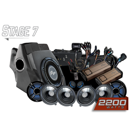 UTV Stereo 2020-2024 RZR Pro Ride Command Stage 7 stereo kit