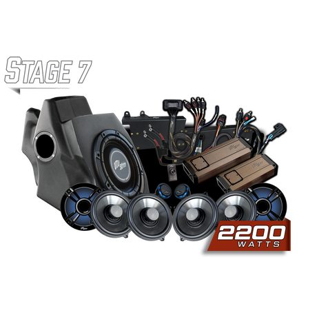 UTV Stereo 2020-2024 RZR Pro Ride Command Stage 7 stereo kit